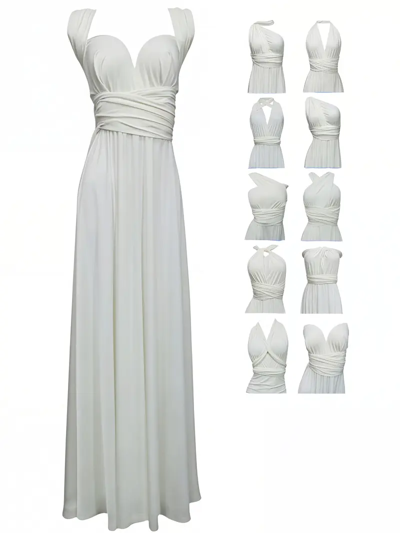 missguided navy bridesmaid dress Kennedy Chiffon Convertible Dress
