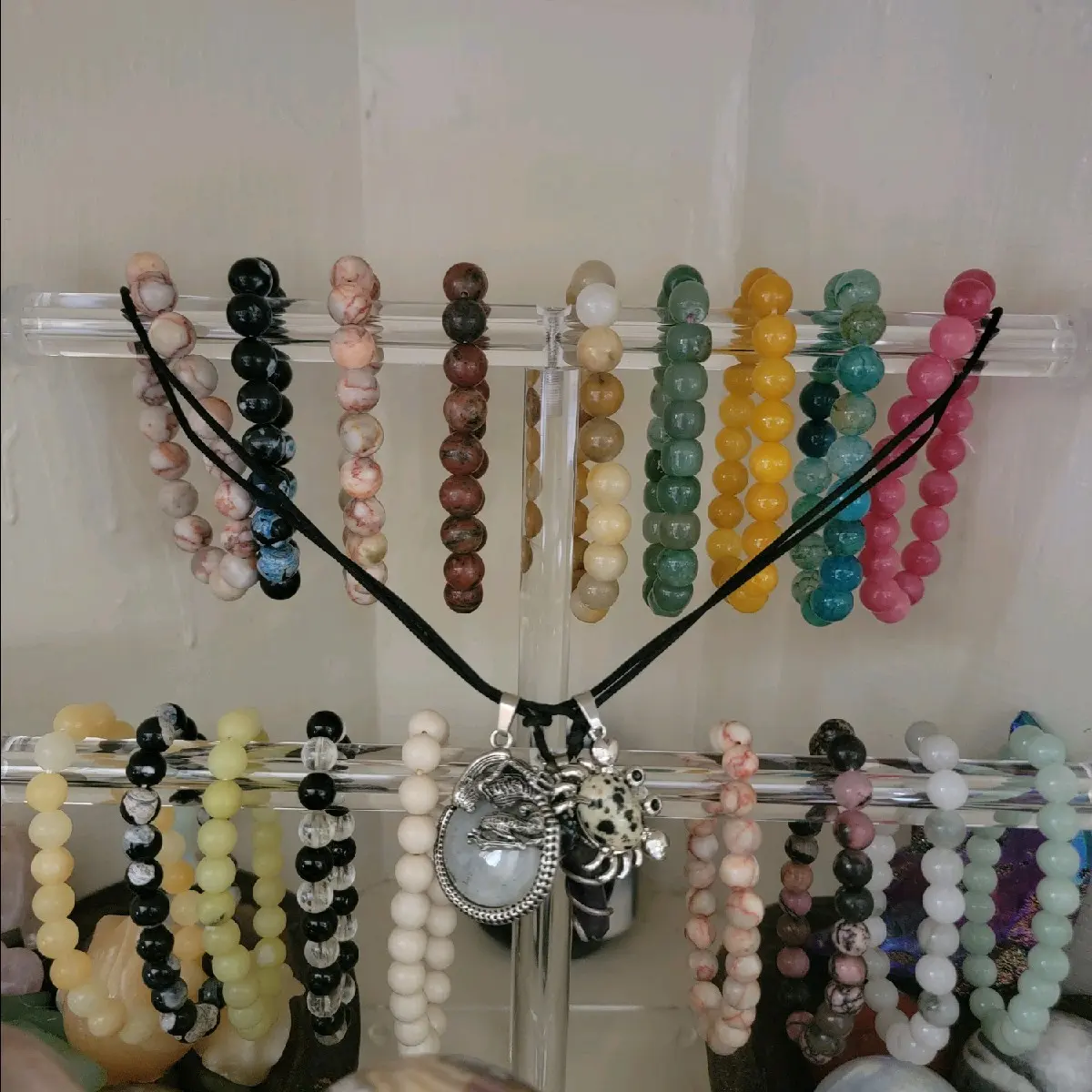 Crystal Bracelets and Pendants