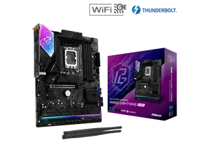 ASRock Phantom Gaming B860 Lightning WiFi LGA 1851 Intel B860 SATA 6Gb/s DDR5 ATX Motherboard