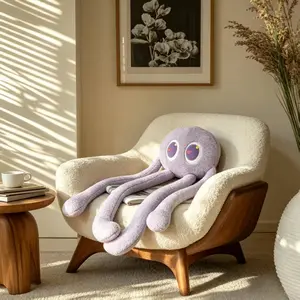 Long Legged Octopus Plush Toy, 2 Colors Available, Perfect for Birthday Parties, Home Decoration, Soft and Cozy Stuffed Animal