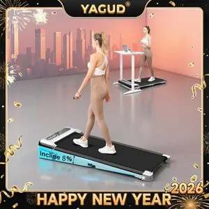 Walking Pad with Incline, Yagud Incline Walking Pad for Home，Under Desk Treadmills for Home with Remote Control, Walking Pad Treadmill with Manual Incline, LED Display, 265LBS Weight Capacity SpringStatements