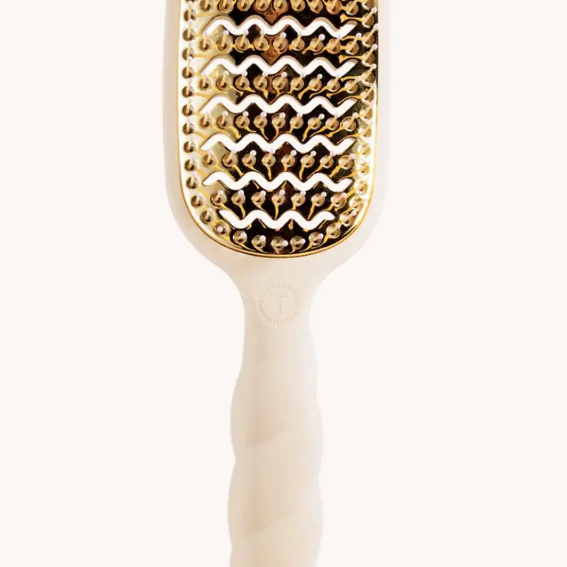 Teleties Vented Hair Brush Tan