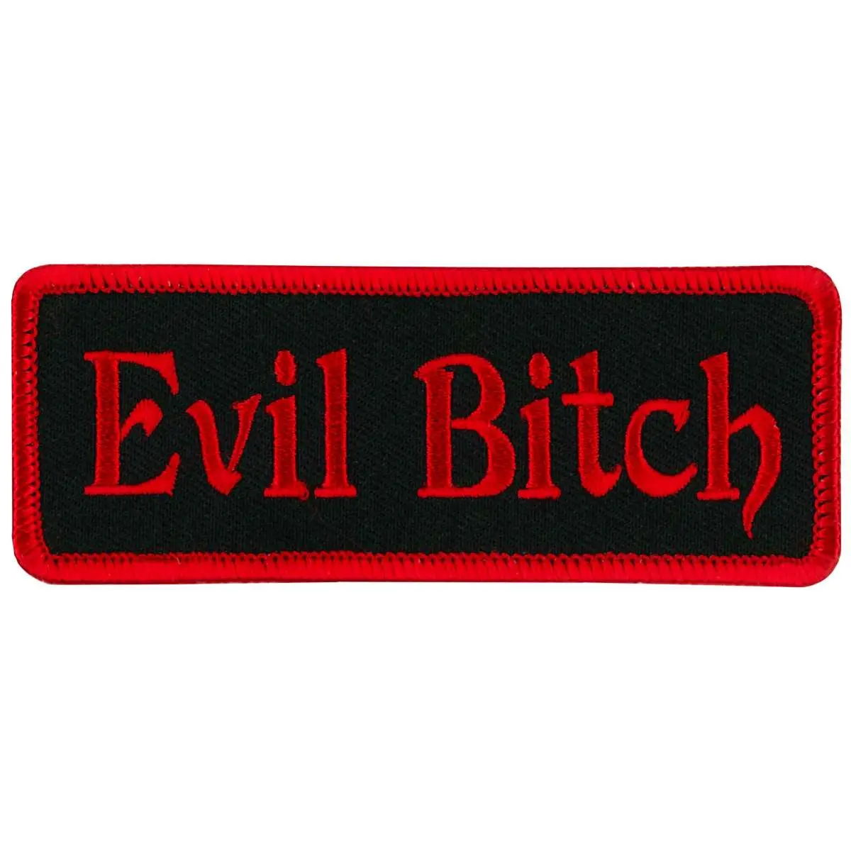 EVIL BITCH BK/RD 4W 2H