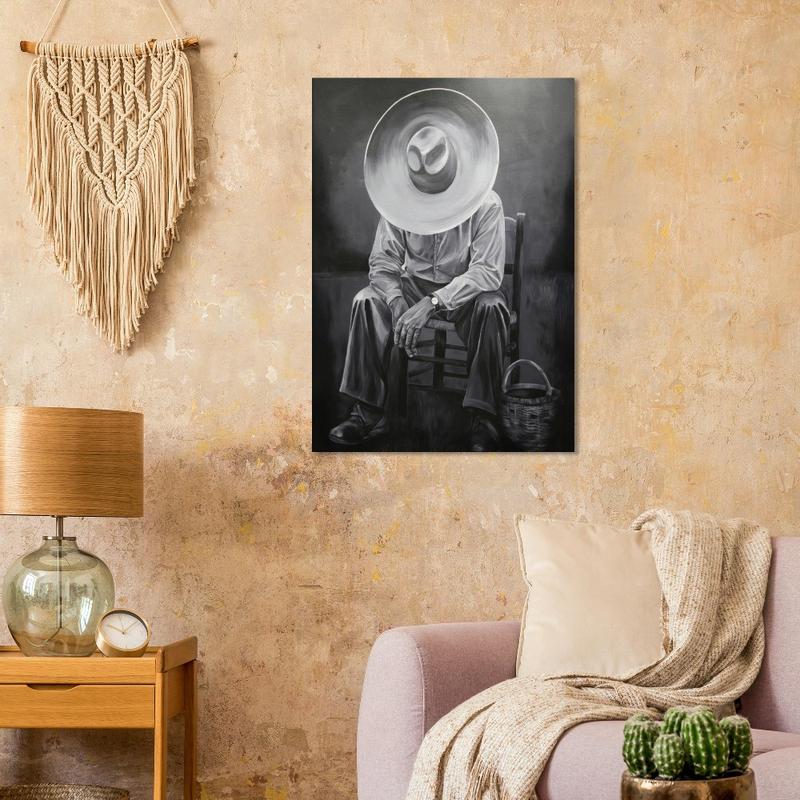 El Hombre  28x40″ Canvas Print