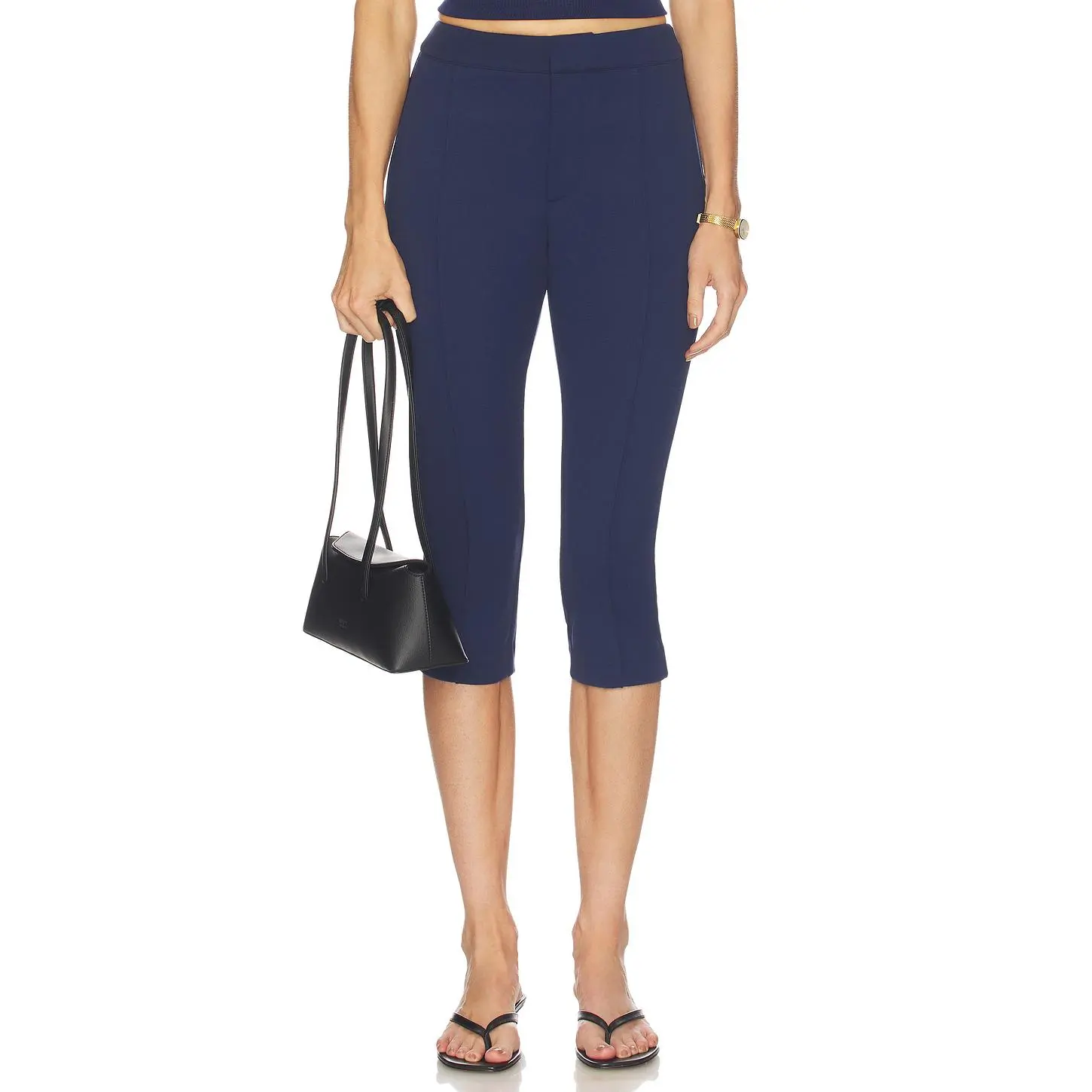 SEROYA Samra Capri Pant in Navy