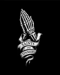 SAINTS SINNERS DECAL