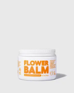 ZIZIA BOTANICALS Flower Balm Glass Jar-Daily Face Moisturizer For Radiant, Smooth, Dewy Moisture with Calendula and Clean Hydrating Ingredients