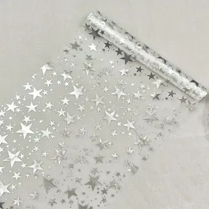 2 Rolls Shiny Table Runner, 9 Inch Size, 11.02x108.27 Inches, Wedding Party Decor, Birthday Christmas Baby Shower Decoration, Polyester, Festive, Gathering ()