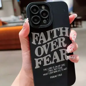 Religious Quote Phone Case for Men Women, Anti-Drop Full Protection, Shockproof Phone Cover, Fashion Design, Compatible with iPhone Models, Perfect Gift Idea