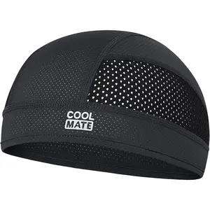 Cooling Skull Cap Helmet Liner, Breathable Mesh Stretch Beanie for Cycling, Motorcycle & Hard Hat for Men Women