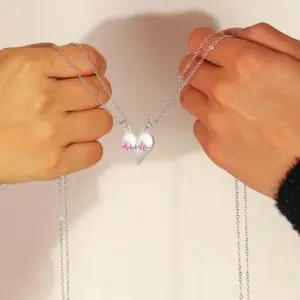 Magnetic Heartbeat Necklace