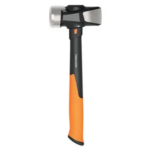 FISKARS 750810-1001 4 lbs Sledge Hammer - Metal Head, Metal Handle Club Tool for Hardware Tasks