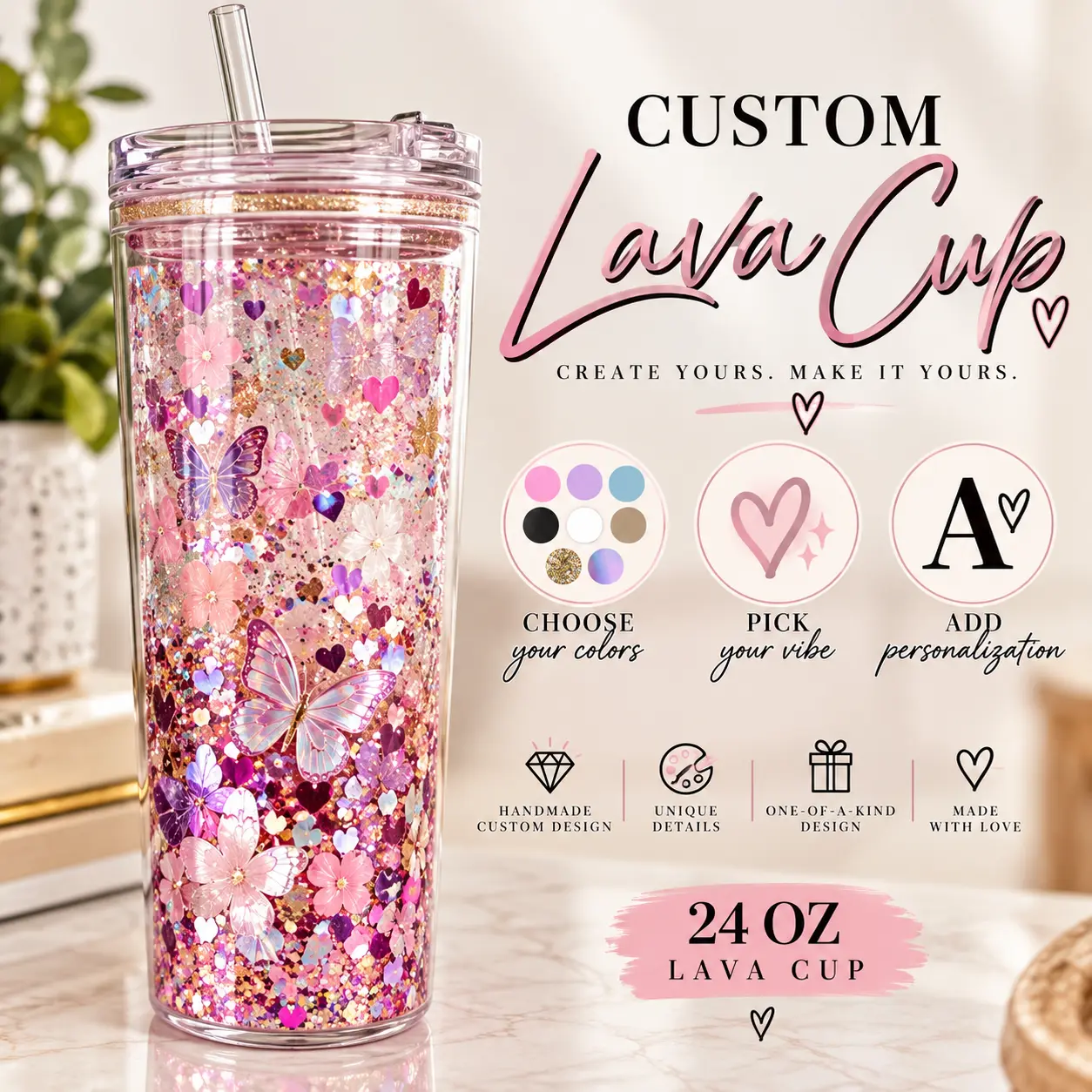 Custom Lava Cup | 24 oz
