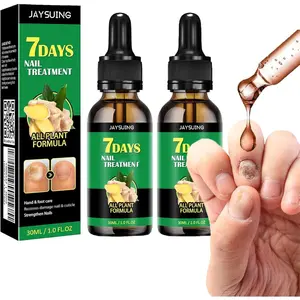 7 Days Nail Treatment,Ginger Nail Treatment, Repair Dry Brittle Nails- Nail Strengthener and Hydrating Care (2PCS) (2pcs)