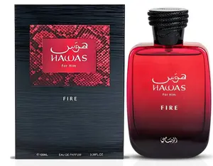 Hawas Fire For Him Eau De Parfum 100ml 3.4Oz by Rasasi