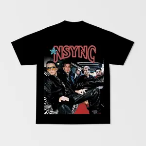 NSYNC N Sync Unisex T Shirt Music Graphic Tee HY251