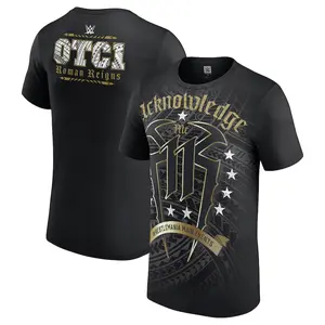 Roman Reigns Acknowledge Me 11 T-Shirt,WWE Merch, Wrestling Graphic tee,  Unisex Cotton Fabric for Men & Women, Trendy Fashion