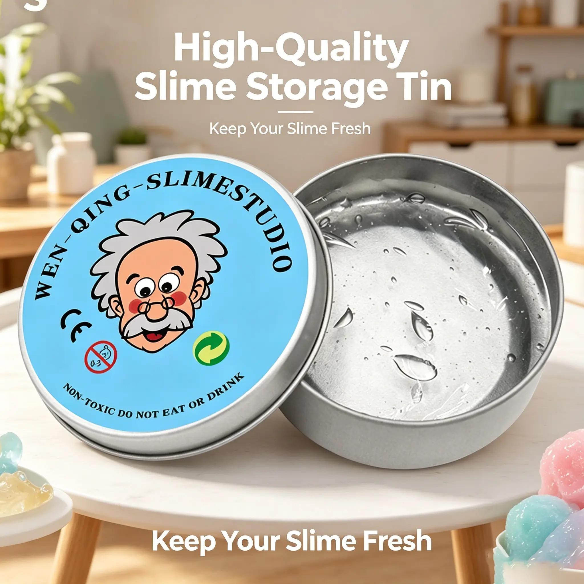 Transparent Putty Slime for Kids, Fidget Sensory Artistic Therapy Putty Toys for Boys Girls Adults, Stress Relief Non-Sticky