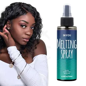 Lace Melting Spray And Holding Spray, Extra Hold Melting Spray for Lace Wigs, Wig Melting Spray Strong Natural Forming Hold Invisible Finish with Fast Drying/No Residue, Extreme Hold, Haircare