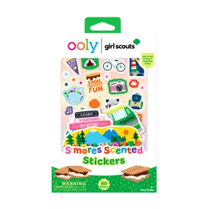OOLY x Girl Scouts S’mores™ Scented Stickers