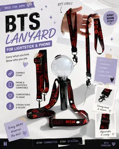 Lanyard for lightstick, phone strap lanyard For Kpop ARMY,  Accessories for concert