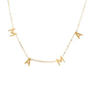 The Letter MAMA Necklace