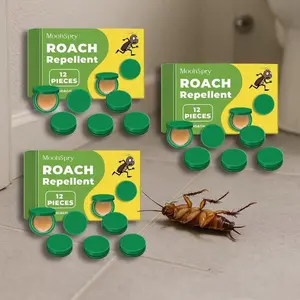 Powerful Cockroach Gel Bait & Indoor Roach Killer for Home, Effective Roach Repellent Trap Infestation Solution, Easy-to-Use Cockroach Deterrent for Kitchen, Home, RV, Corner, Pet Safe