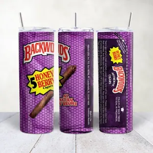 Backwoods honey berry cigar 20oz sublimated tumbler