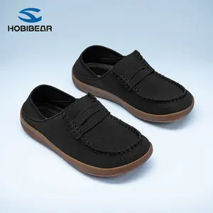 HOBIBEAR Women's Wide Toe Loafers, Casual Slip-on Driving Moccasins, Breathable Lightweight Comfortable Walking Shoes for Daily Wear summervibes