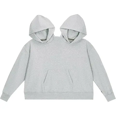 Couples Clothing Set - Casual Velvet Long Sleeve Basic Hoodies with Sweatpants, Funny Matching 2-Person Outfit for Couples