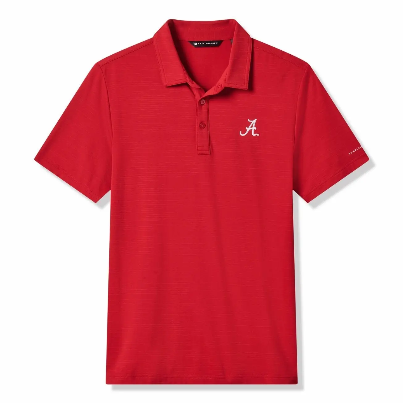 Alabama Crimson Tide TravisMathew Halftime Show Heater Tri-Blend Polo - Crimson