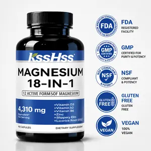 Magnesium Complex Supplement for Men – Sleep Support, Stress Relief, Gut Comfort & Muscle Relaxation for Calm Digestion and Deep Rest all-day energy