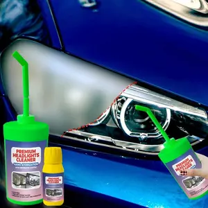 Car Headlight Yellowing Repair Kit, Headlight Polishing Agent, Fogging Treatment, Lampshade Crack Scratch Fix, Renewal Cleaning Coating Tools Set