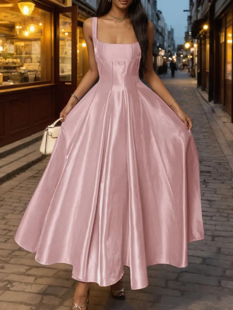 Flare dress tea parrty - TikTok Shop