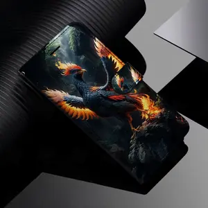 Flame Phoenix Magnetic Flip Wallet Case With Card Holder Stand Sutible For Redmi 10X 9 9AT 9i 9C 10A 12 10C K50i K50 12C 11A 13 K80 A5 14R A3 K60 K70E 13C 13R 14C A4 15 Pro Ultra Prime Sport Activ