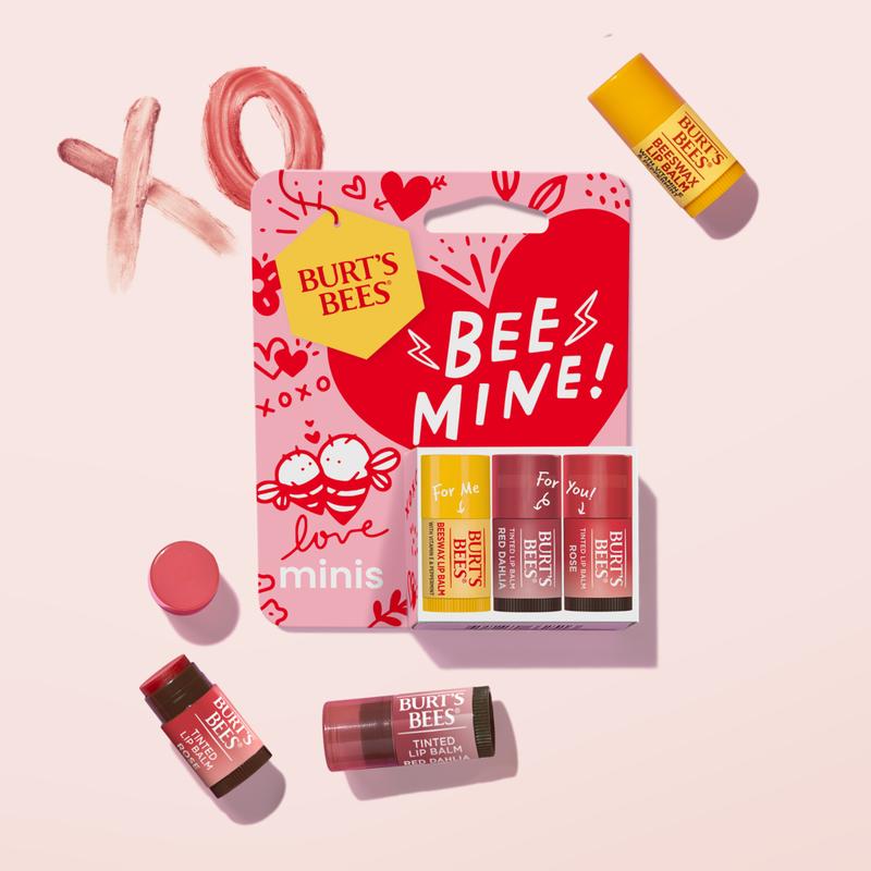 Burt's Bees Bee Mine Mini Lip Balm 3 Pack