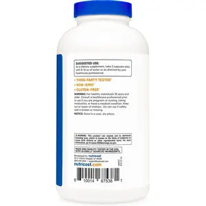 Nutricost Psyllium Husk 1500mg, 500 Capsules (3 Bottles)