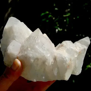 2.9LB XL Lovestar Lightbrary Quartz Fuchite Crystal Cluster, Madagascar