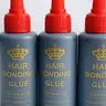 1 Bottle 60ML Wig Hair Extension Glue, Premium Wig Adhesive, Hair Lace Glue, Hair Bonding, Wig Making & Eyelash Extensions, Wig Installs, All Seasons Use