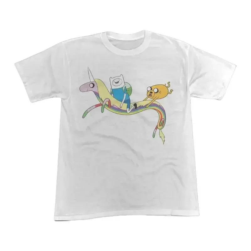 Adventure Time Graphic Tee, Unisex Cotton Crewneck T-Shirt