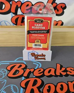 Cardboard Gold Thick Card Sleeves 100 Count