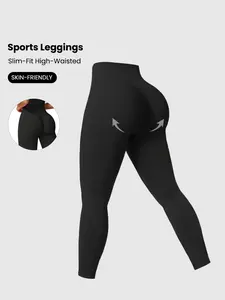 Women's High Waist Fitness Tight Pants, Sport Long Trousers, Flat Belly Design, Comfortable Fashion Gym Wear, Ideal for Sports and Training, High Waisted Leggings
