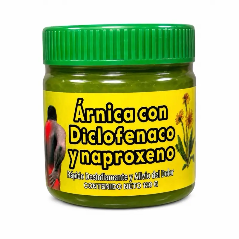Arnica pomada muscular 120g - Arnica Massage Balm – 120g | Soothing Full-Body Care