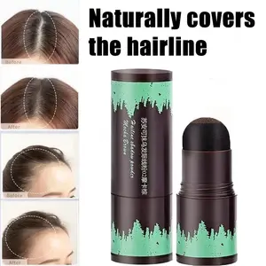 Two colors, unisex hairline concealer powder, Hairline Shaping Powder - instantly covers hair roots for a natural finish, quick and portable, suitable for thinning hair.