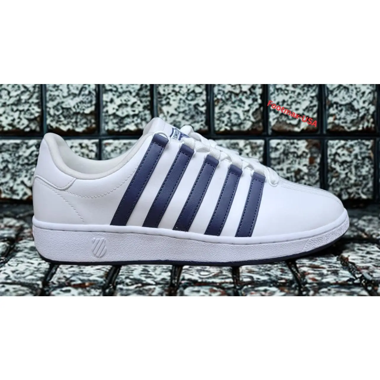 K-SWISS Classic VN - 07321-167 - White/Navy K-SWISS Classic VN - 07321-167 - White/Navy