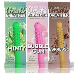 Summer Mix Aromatherapy Chewable Breather Natural Habit Replacement Chewer with Essential Oils for on the Go