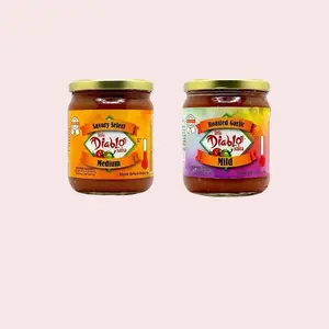 Garlic and Medium salsa 2 pack Little Diablo salsa