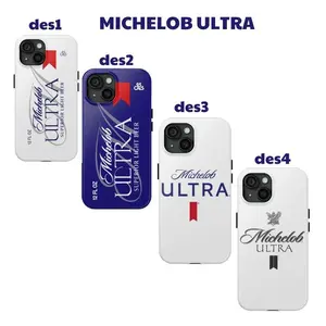 COLLECTION MICHELOB Ultra Tough Phone Case, Cover for Phone 11-16 Pro Max Mini - Durable, Impact-Resistant, Glossy Finish, Customized TPU Material