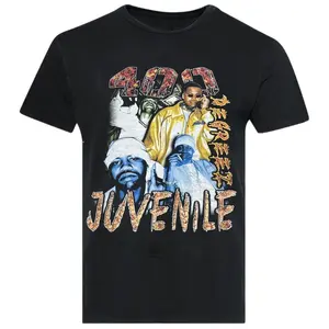 Juvenile 400 Degreez 25th Anniversary Graphic Tee Hip Hop T-Shirts