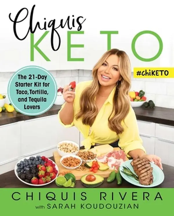 USED Book - Chiquis Keto: The 21-Day Starter Kit for Taco, Tortilla, and Tequila Lovers by Rivera, Chiquis (Paperback) - english